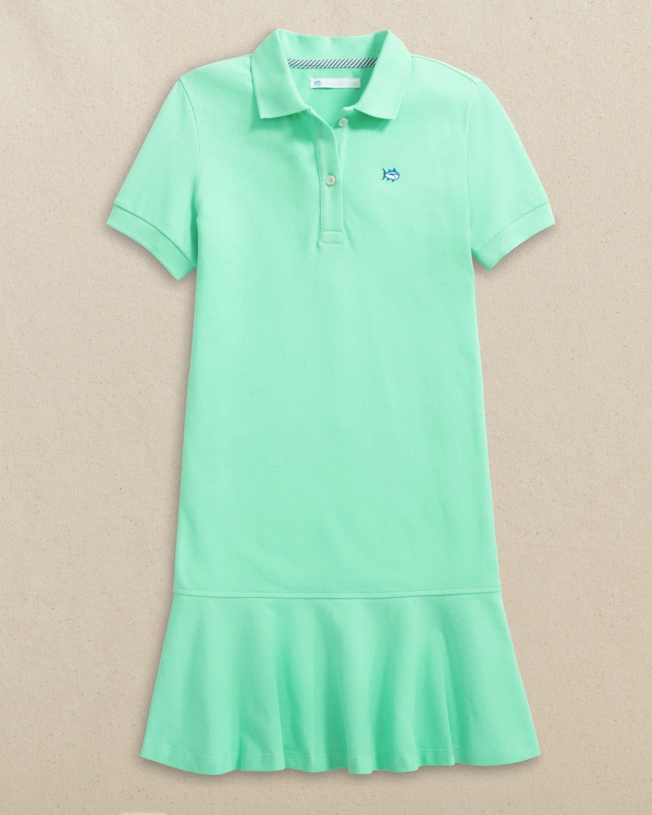 Southern Tide Skipjack Dropwaist Polo Dress - Gulf Shores For Women|Kids|Sale