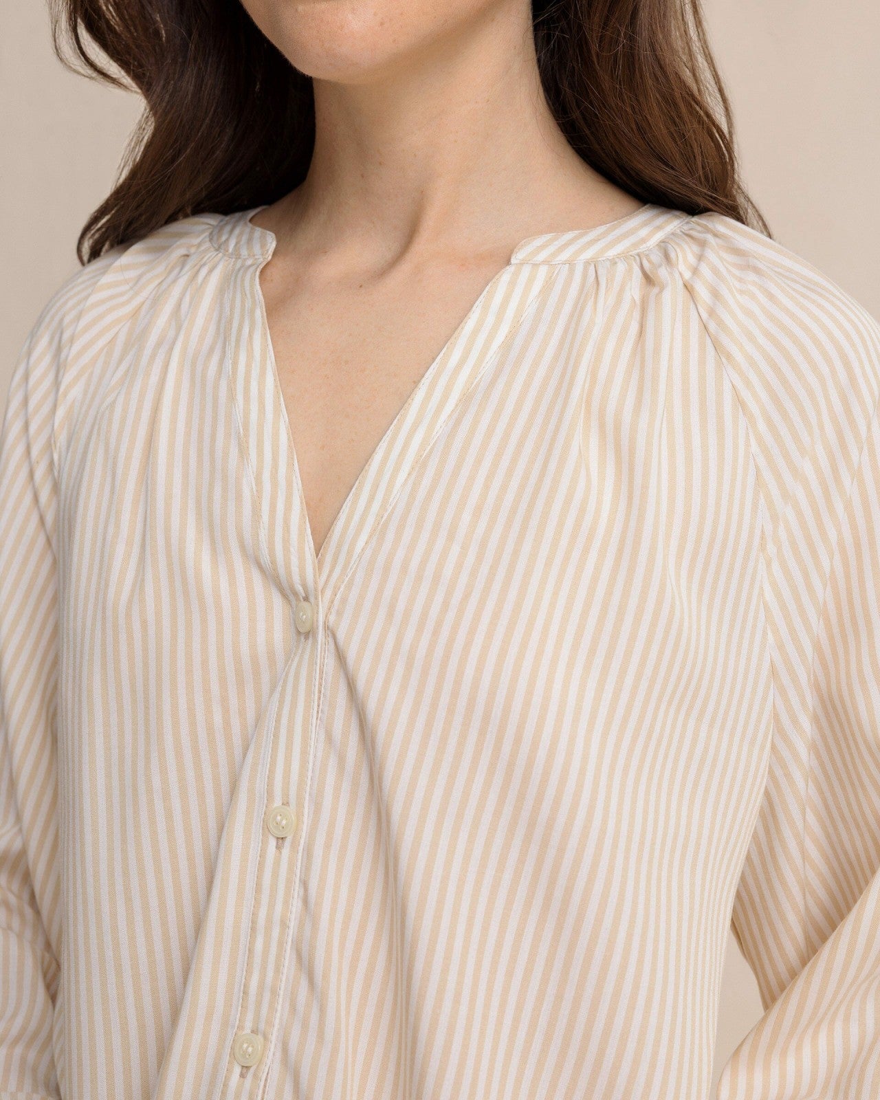 Southern Tide Brinley Band Collar Button Down Shirt For Women|Sale