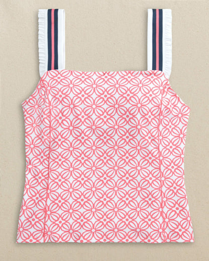 Southern Tide Rylee Printed Active Top For Women|Sale