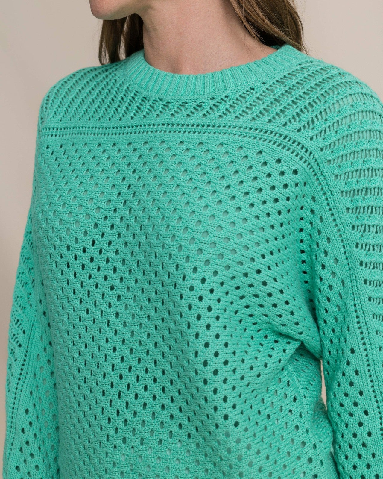 Southern Tide Ophelia Open Stitch Sweater - Florida Keys For Women|Sale
