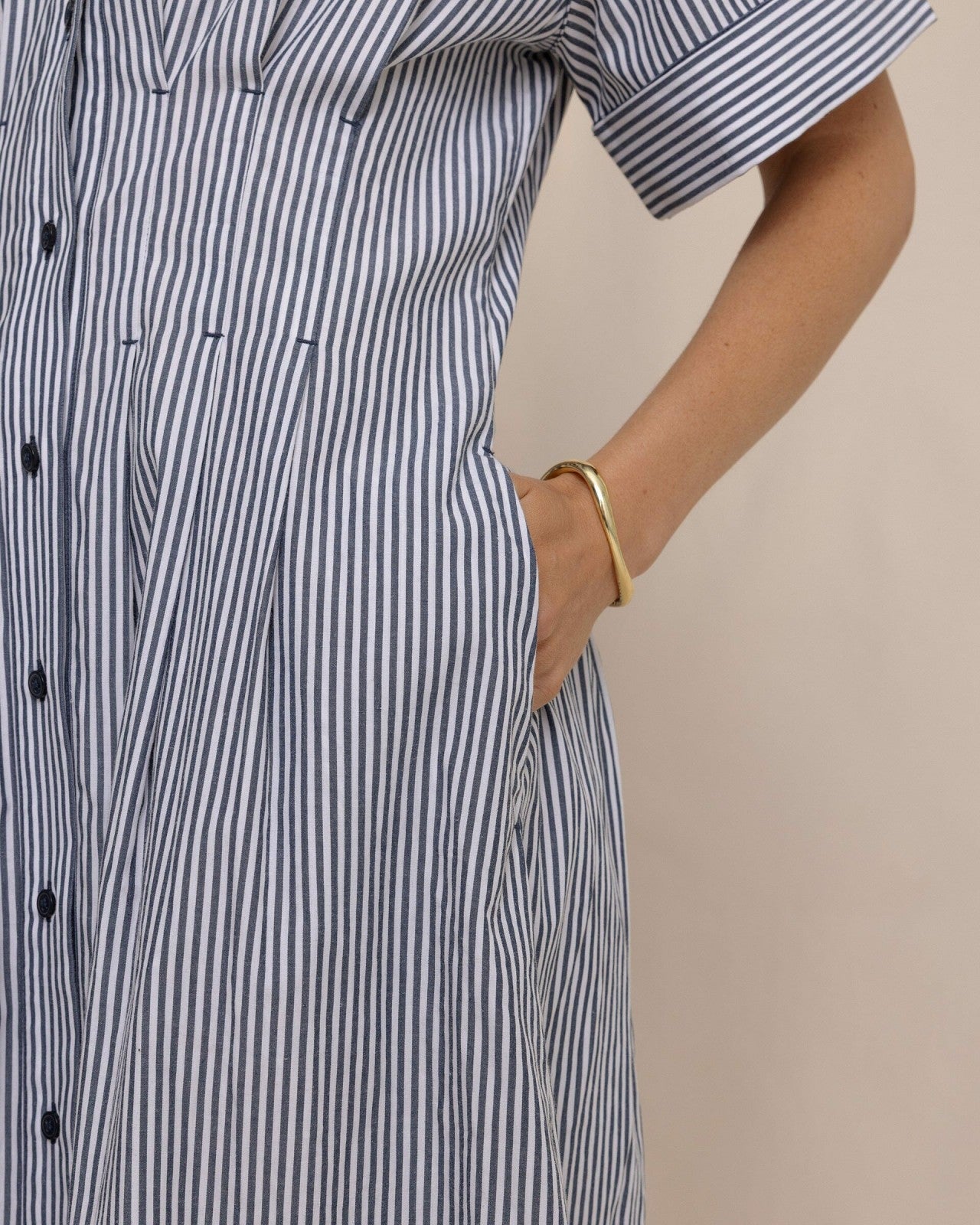 Southern Tide Bobbie Tucked Waist Shirtdress For Women|Sale