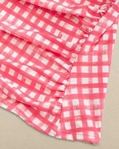 Southern Tide Gingham Tankini Top For Women