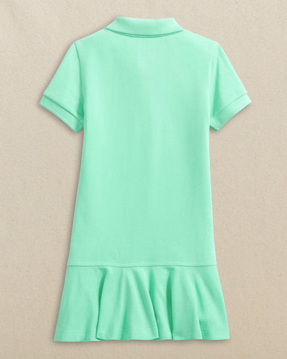 Southern Tide Girls Skipjack Dropwaist Polo Dress - Gulf Shores| Southern Tide For Women|Kids