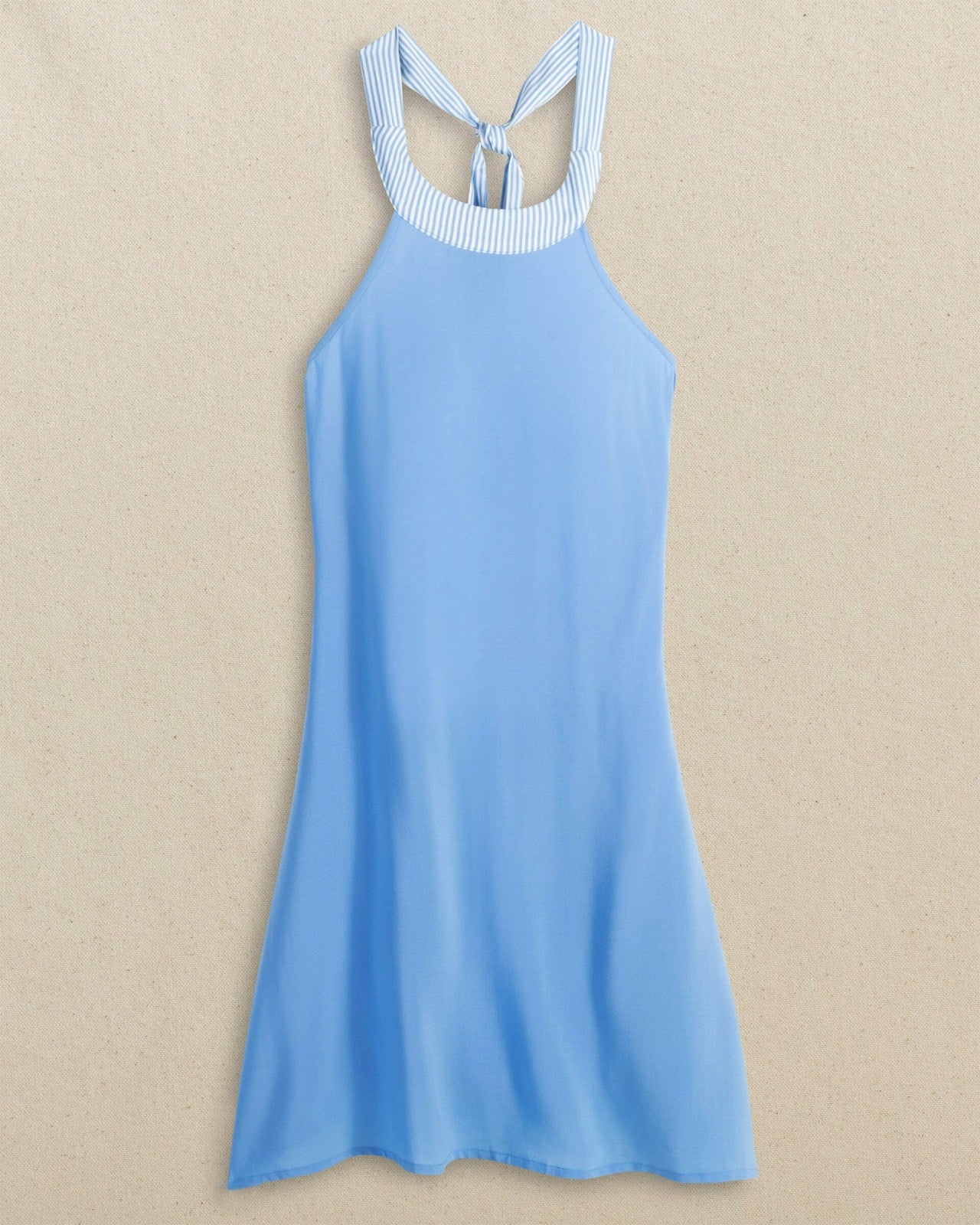 Southern Tide Halter Neck Short Cover-Up Dress For Women