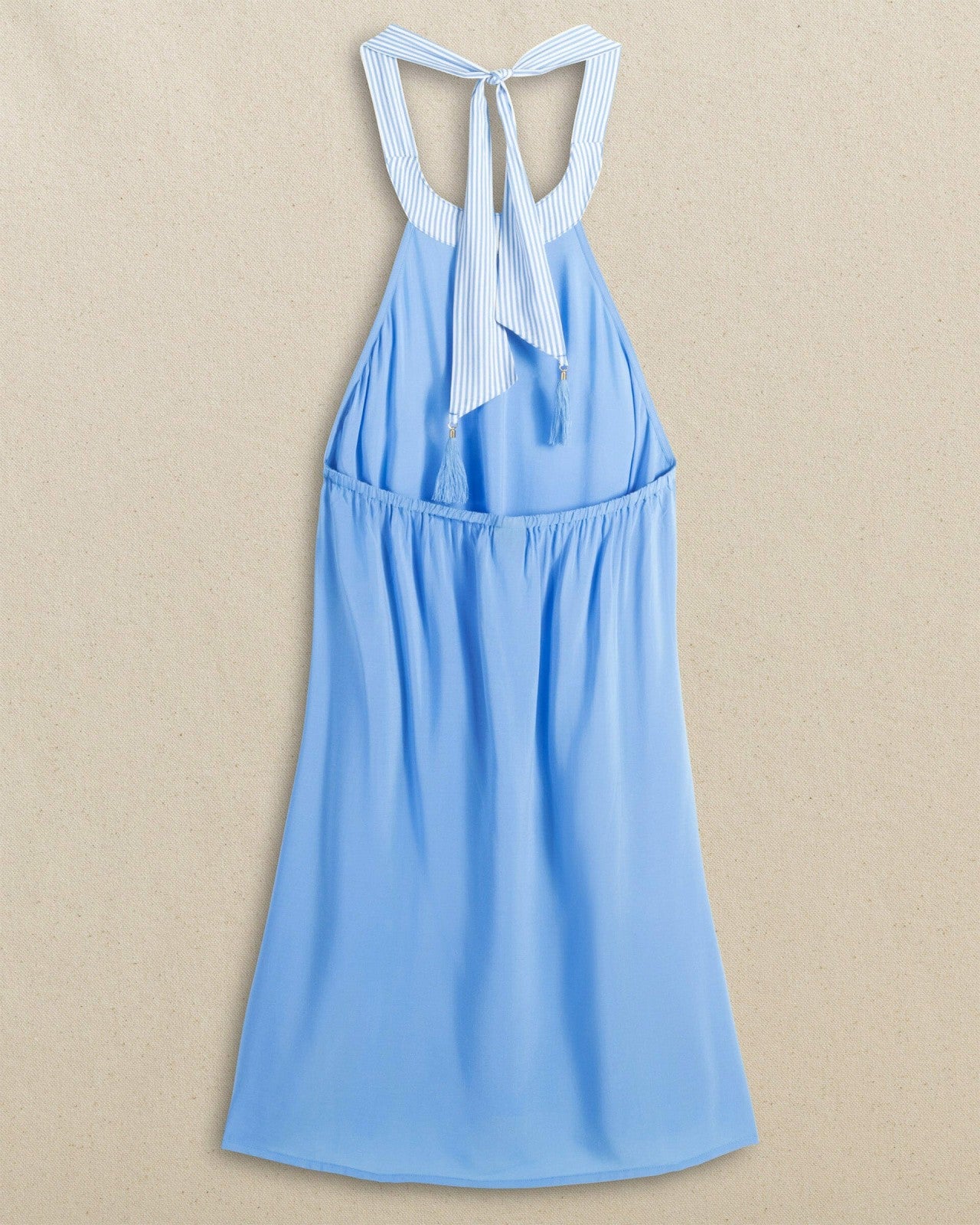 Southern Tide Halter Neck Short Cover-Up Dress For Women