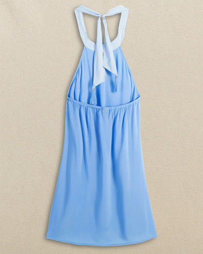 Southern Tide Halter Neck Short Cover-Up Dress For Women
