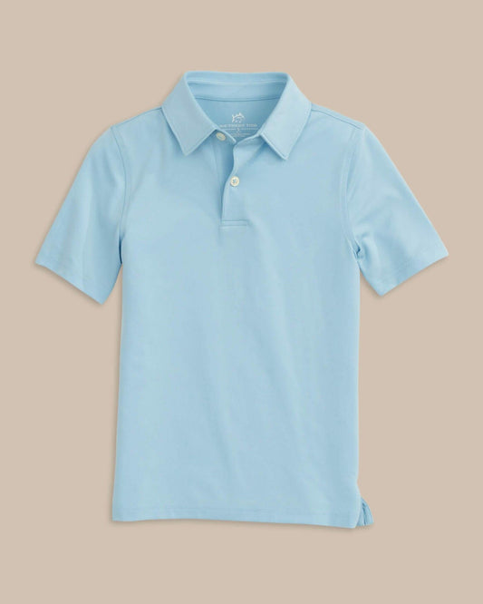 Southern Tide Boy's Preppy Driver Performance Polo Shirt For Kids