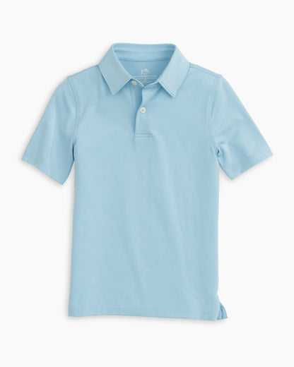 Southern Tide Boy's Preppy Driver Performance Polo Shirt For Kids