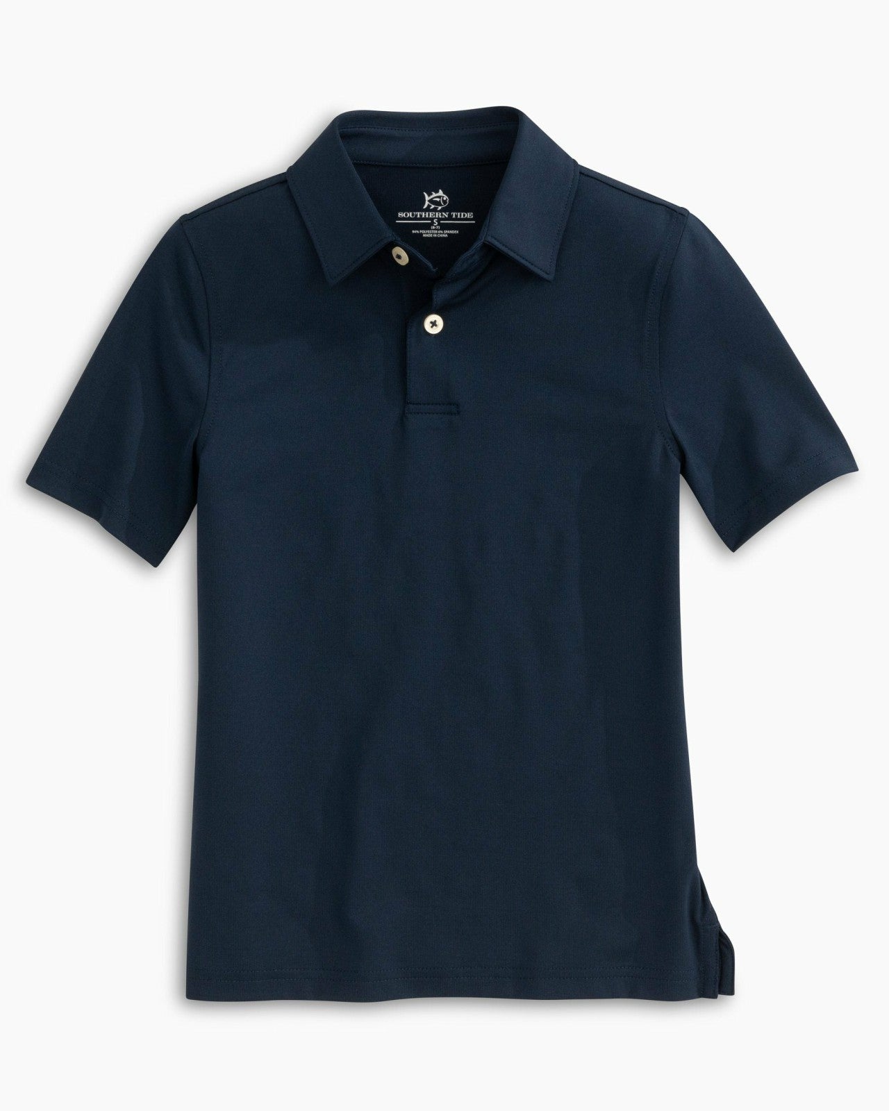 Southern Tide Boy's Preppy Driver Performance Polo Shirt For Kids
