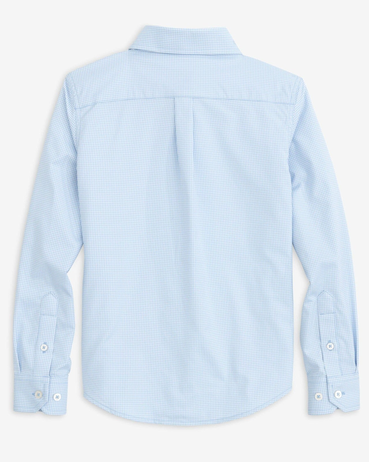 Southern Tide Boy's Intercoastal Mini Gingham Button Down Shirt For Kids