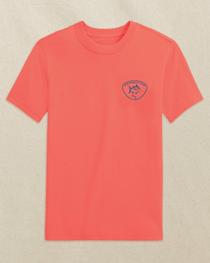 Southern Tide Kids Beach Lure Short Sleeve T-Shirt For Kids