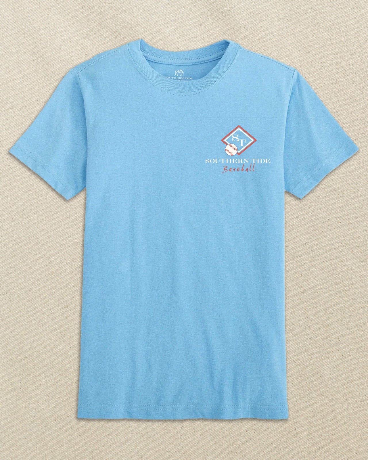 Southern Tide Kids Patriotic Bats Short Sleeve T-Shirt For Kids