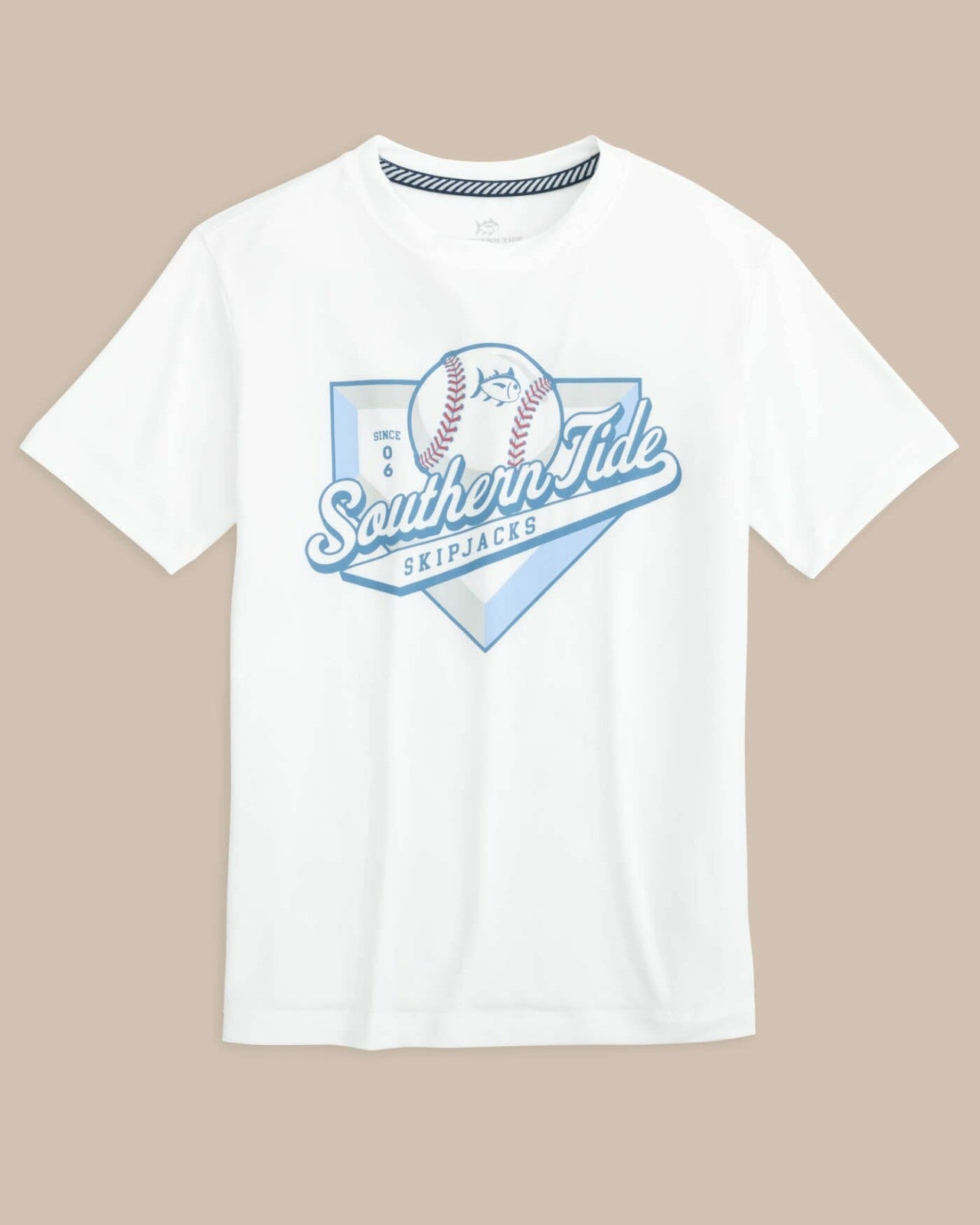 Southern Tide Kid's Skipjacks Performance Short Sleeve T-Shirt For Kids