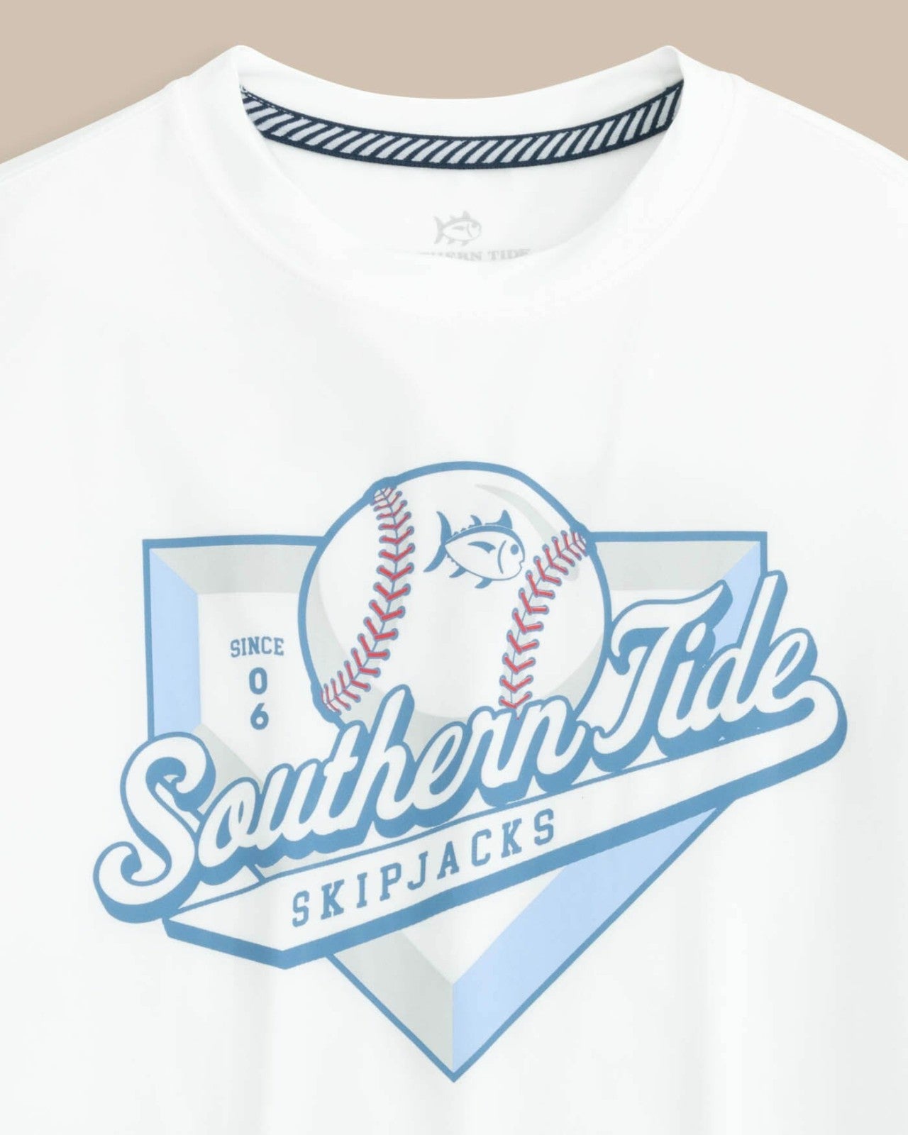 Southern Tide Kid's Skipjacks Performance Short Sleeve T-Shirt For Kids