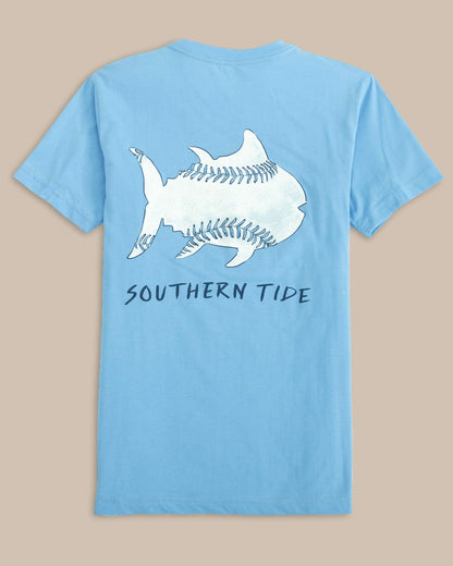 Southern Tide Kids Sketched Baseball T-Shirt For Kids
