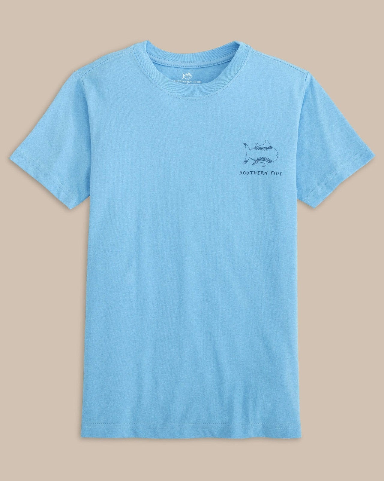Southern Tide Kids Sketched Baseball T-Shirt For Kids