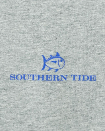 Southern Tide Kids Skipjack Baseball Heather T-Shirt For Kids