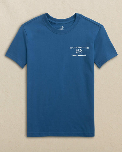 Southern Tide Kids Food & Beverage Cart Short Sleeve T-Shirt For Kids|Sale