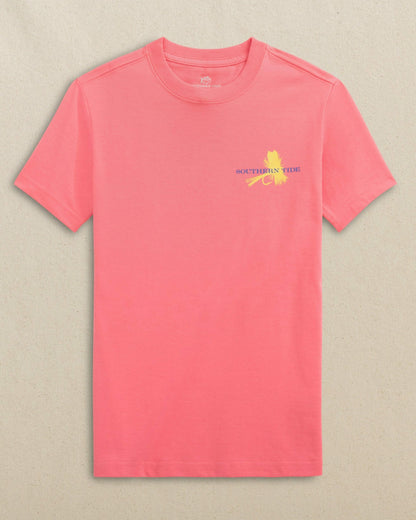 Southern Tide Kids Reel Fly Adams Short Sleeve T-Shirt For Kids|Sale