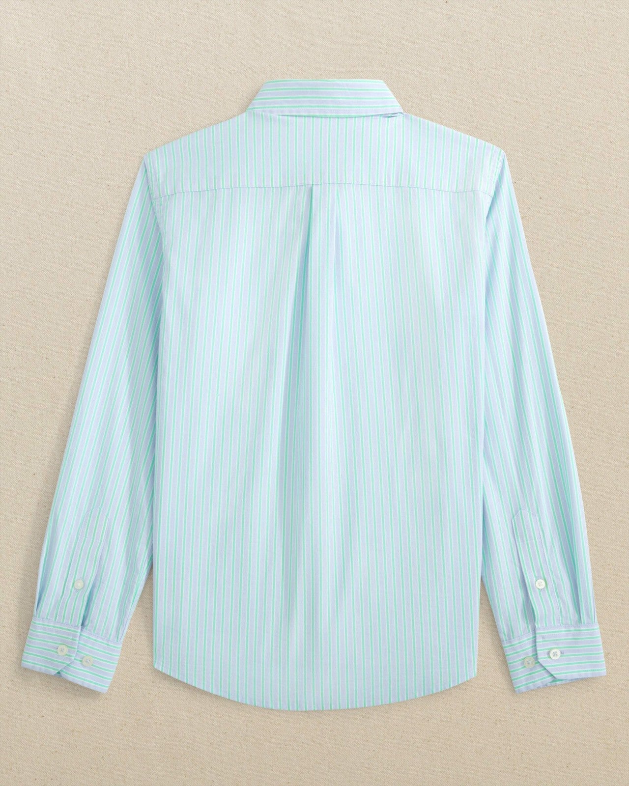 Southern Tide Boys Amelia Island Stripe Charleston Sport Shirt For Kids|Sale