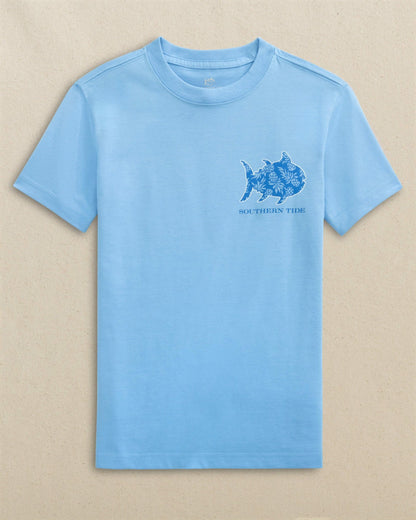 Southern Tide Kids Pineapple Parade Short Sleeve T-Shirt For Kids|Sale