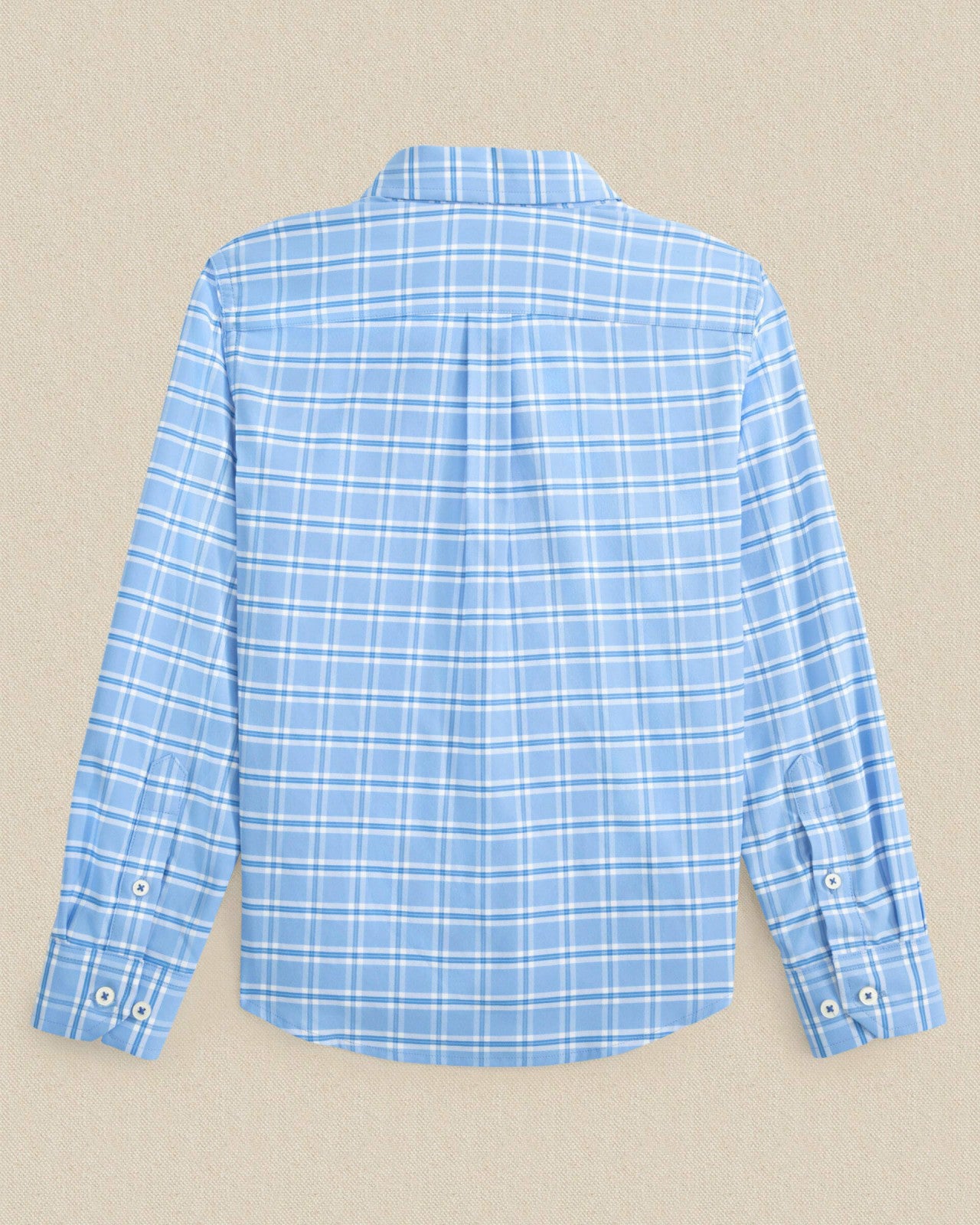 Southern Tide Boys South Beach Plaid Coastal Breeze® Sport Shirt For Kids|Sale