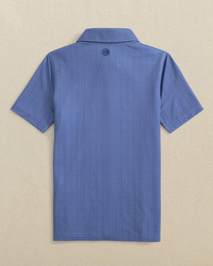 Southern Tide Boys Driver Raise The Par Printed Performance Polo For Kids|Sale