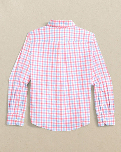 Southern Tide Boys Albemarle Plaid Intercoastal Sport Shirt For Kids|Sale