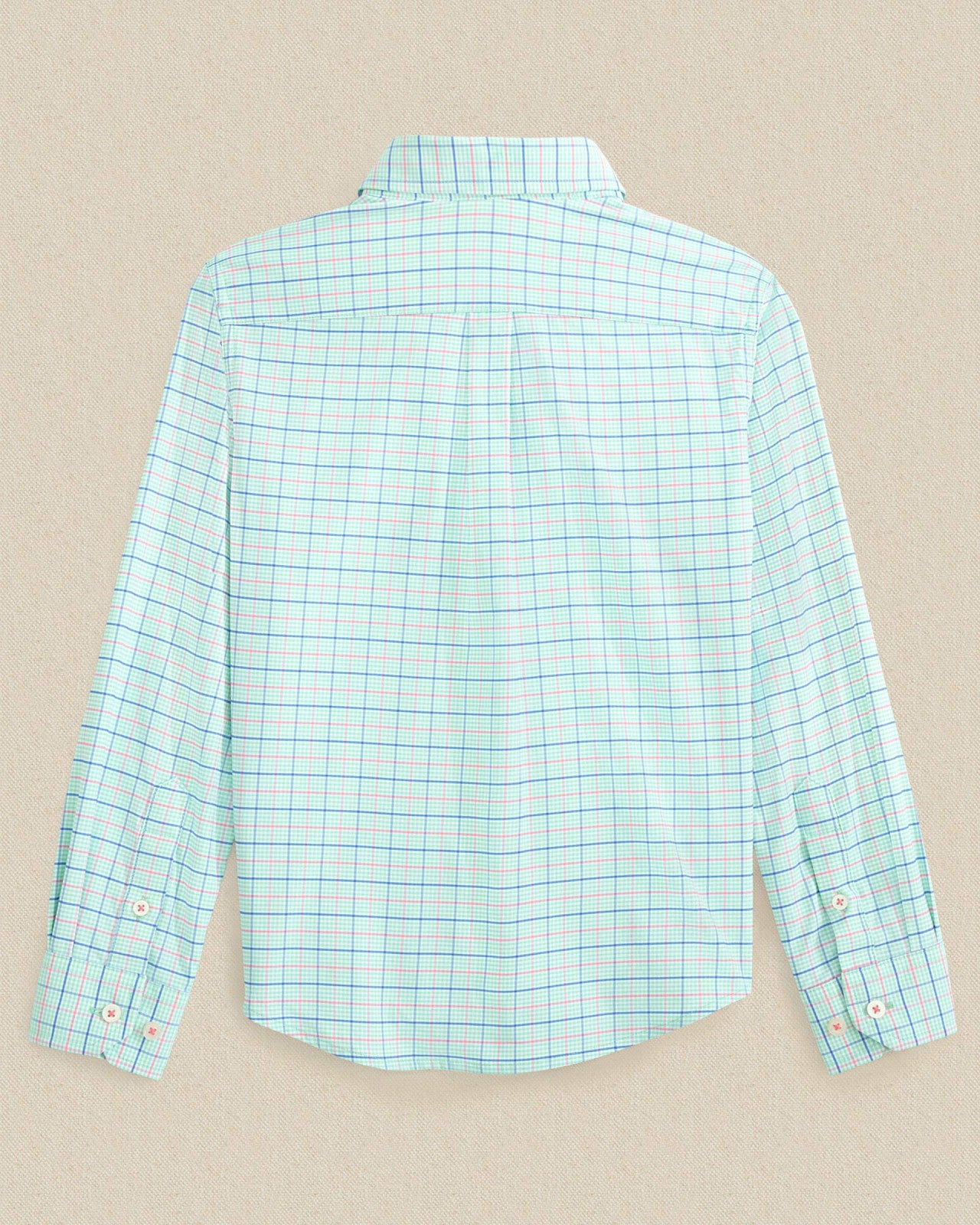 Southern Tide Boys Edisto Island Plaid Coastal Breeze® Sport Shirt For Kids|Sale