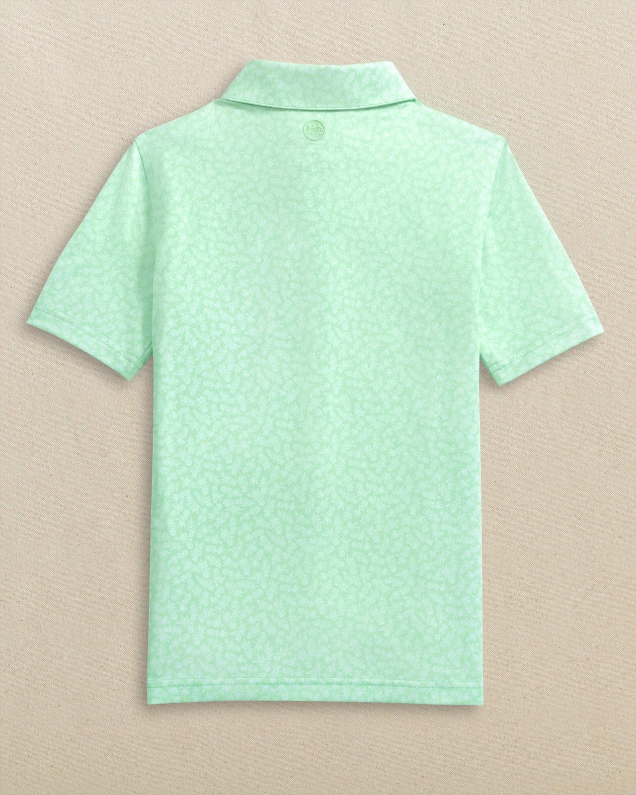 Southern Tide Boys Driver Pineapple Parade Printed Performance Polo For Kids|Sale