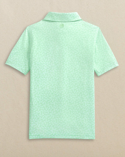 Southern Tide Boys Driver Pineapple Parade Printed Performance Polo For Kids|Sale