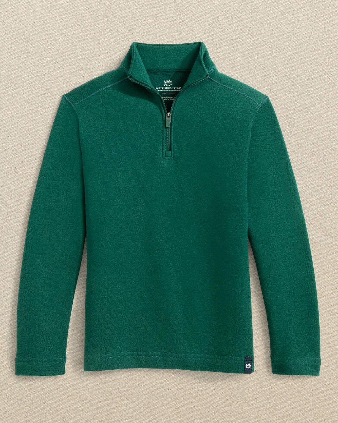 Southern Tide Boys Millview Fleece Quarter Zip For Kids|Sale