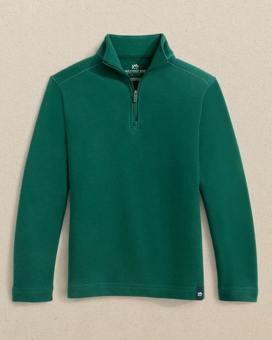 Southern Tide Boys Millview Fleece Quarter Zip For Kids|Sale