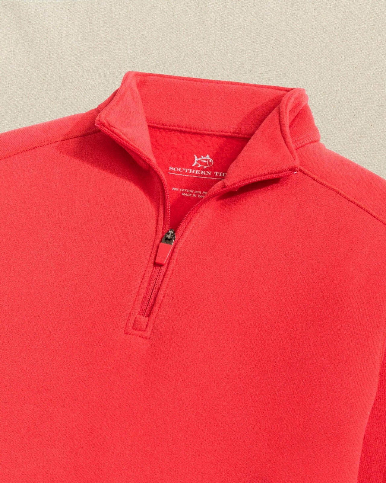 Southern Tide Boys Millview Fleece Quarter Zip For Kids|Sale