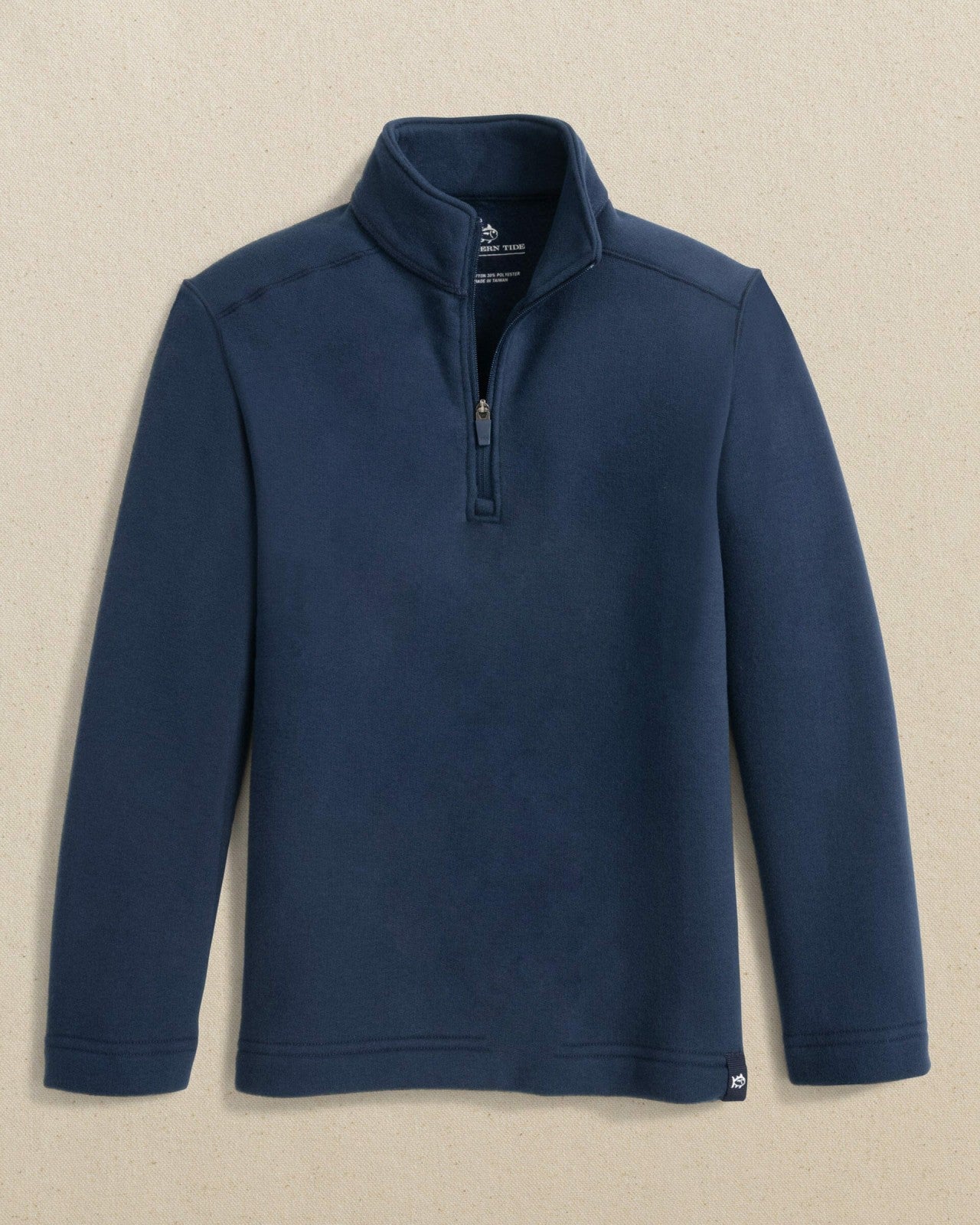 Southern Tide Boys Millview Fleece Quarter Zip For Kids|Sale