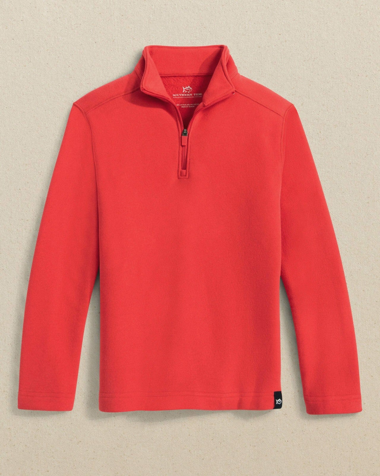 Southern Tide Boys Millview Fleece Quarter Zip For Kids|Sale