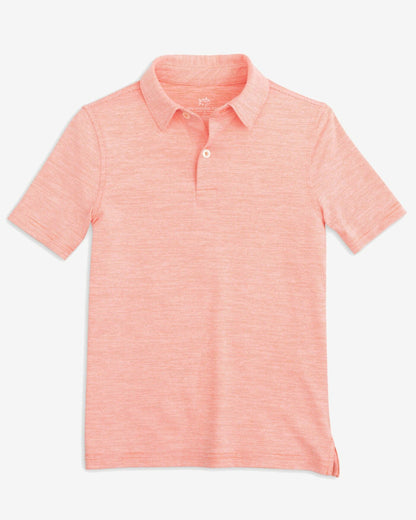 Southern Tide Team Colors Boy's Driver Spacedye Polo Shirt – Southern Tide For Kids|Sale