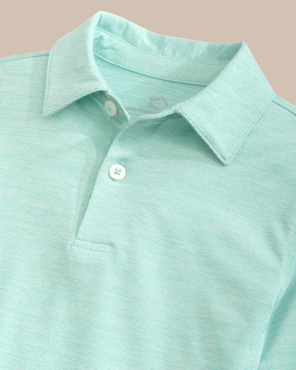 Southern Tide Team Colors Boy's Driver Spacedye Polo Shirt – Southern Tide For Kids|Sale