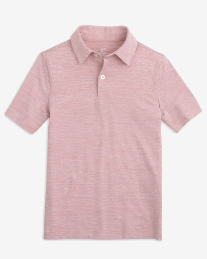 Southern Tide Team Colors Boy's Driver Spacedye Polo Shirt – Southern Tide For Kids|Sale