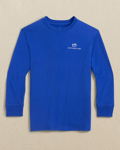 Southern Tide Kids Skipjack Lights Long Sleeve T-Shirt For Kids|Sale