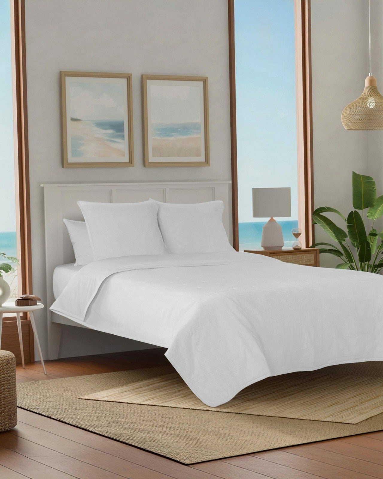 Southern Tide Ocean Isle White Quilt For Home