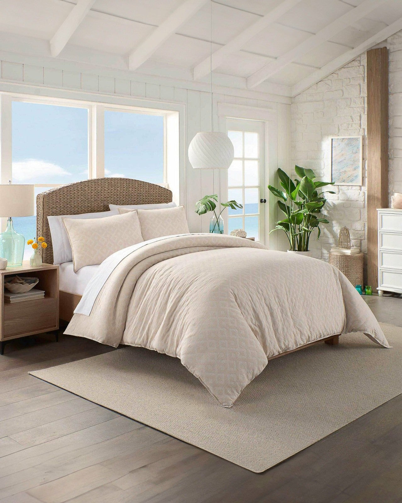 Southern Tide Southern Tide Pawley's Island Tan Comforter Set For Home