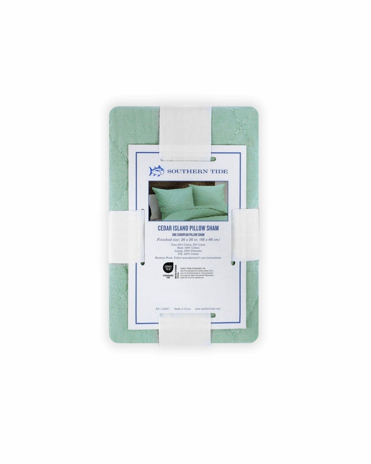 Southern Tide Cedar Island Euro Sham For Home