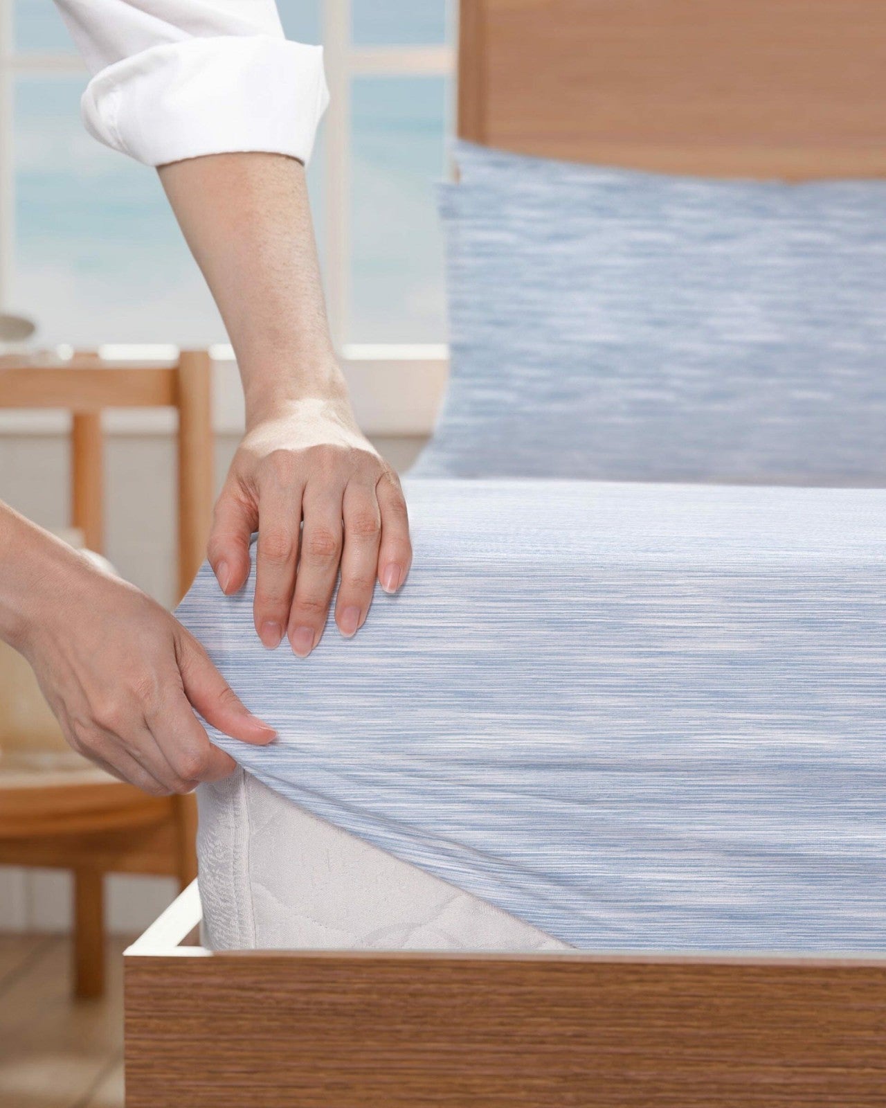 Southern Tide Distressed Stripe Sheet Set For Home