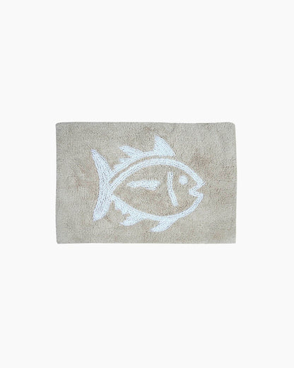 Southern Tide Reversible Skipjack Bath Rug - 17”W x 24”L – Southern Tide For Home