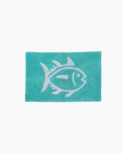 Southern Tide Reversible Skipjack Bath Rug - 17”W x 24”L – Southern Tide For Home