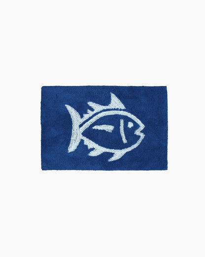 Southern Tide Reversible Skipjack Bath Rug - 17”W x 24”L – Southern Tide For Home