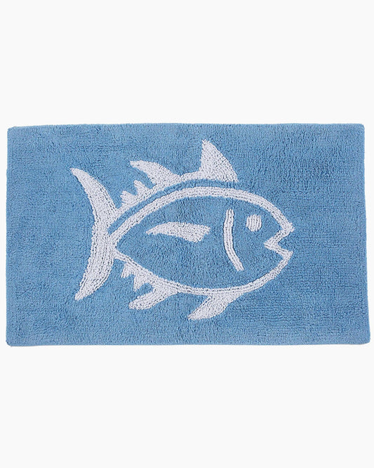 Southern Tide Cotton Bath Rugs - Reversible Skipjack Bath Mat For Home