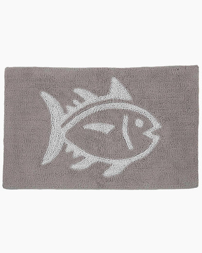 Southern Tide Cotton Bath Rugs - Reversible Skipjack Bath Mat For Home