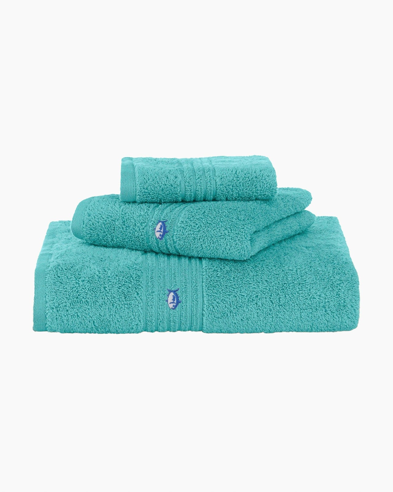 Southern Tide Southern Tide Performance 5.0 Towel Aqua Blue For Home